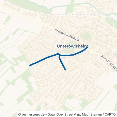 Bruchsaler Straße Kraichtal Unteröwisheim 