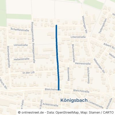 Obere Breitstraße Königsbach-Stein Königsbach 