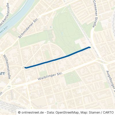 Wiesbadener Straße Stuttgart Bad Cannstatt 