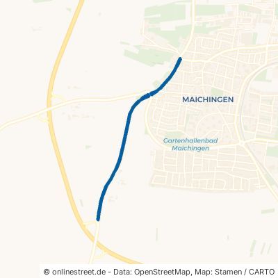 Darmsheimer Straße Sindelfingen Maichingen 