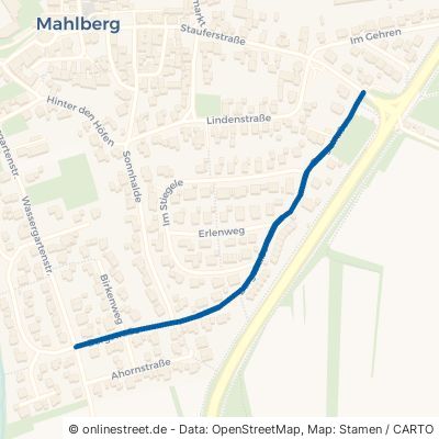 Bergstraße Mahlberg 