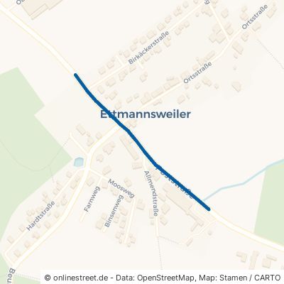 Poststraße Simmersfeld Ettmannsweiler 