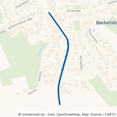 Eckernförder Straße Barkelsby 