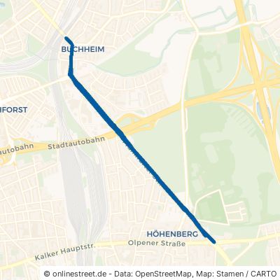 Frankfurter Straße 51103 Köln Höhenberg 