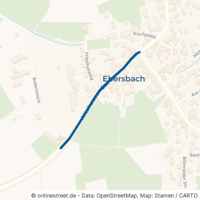 Altshauser Straße Ebersbach-Musbach Ebersbach 