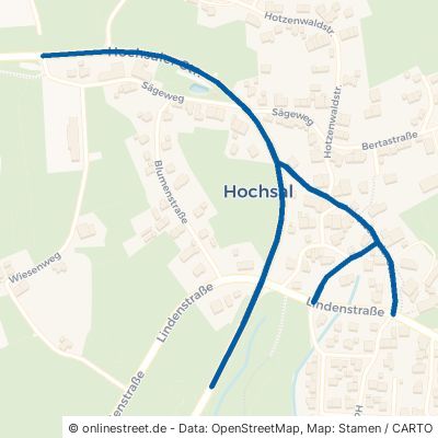 Hochsaler Straße Laufenburg Hochsal 