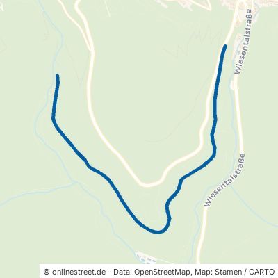 Steinbruchmättleweg Kleines Wiesental Neuenweg 