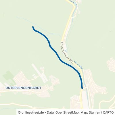 Bieselsberger Weg Bad Liebenzell Unterlengenhardt 