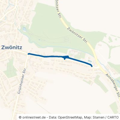 Untere Annaberger Straße Zwönitz 