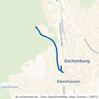 Bergstraße Eschenburg Eibelshausen 