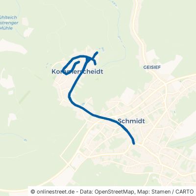 Kommerscheidter Straße Nideggen Schmidt 