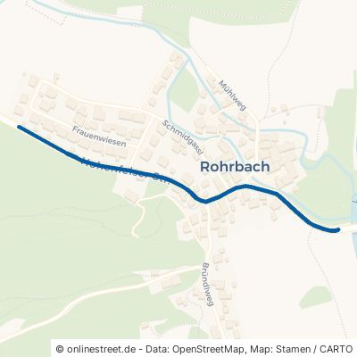Hohenfelser Straße Kallmünz Rohrbach 