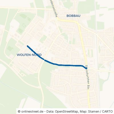 Straße Der Chemiearbeiter Bitterfeld-Wolfen Wolfen 