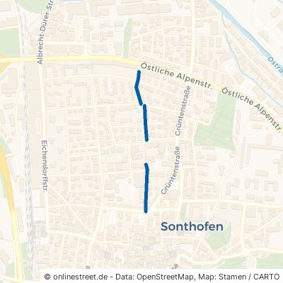 Schillerstraße Sonthofen 