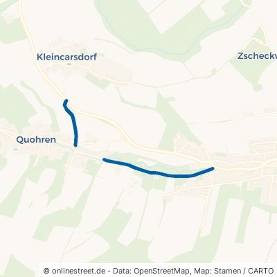 Quohrener Straße Kreischa Quohren 