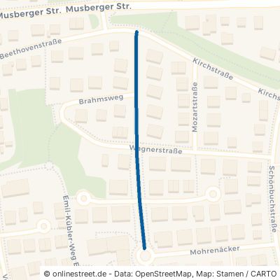 Johann-Sebastian-Bach-Straße Leinfelden-Echterdingen Leinfelden 