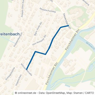 Pfarrer-Fröhlich-Straße Ebermannstadt 