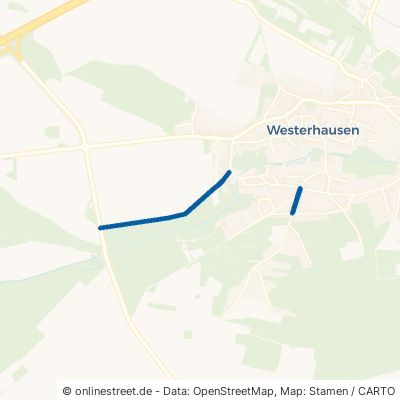 Alte Warnstedter Straße Thale Westerhausen 
