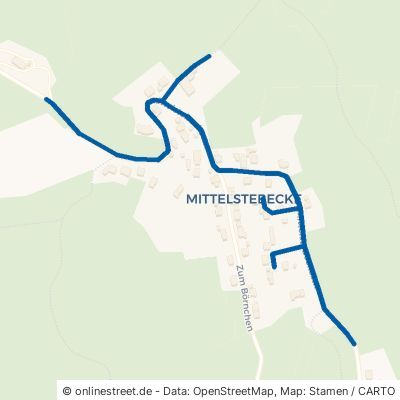 Mittelstebeckestraße Gummersbach Derschlag 