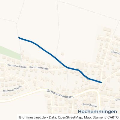Bergweg Bad Dürrheim Hochemmingen 