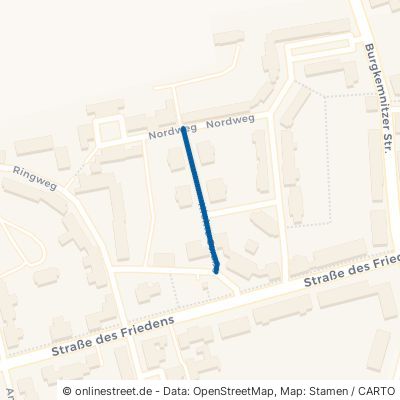 Kleine Straße Gräfenhainichen Zschornewitz 