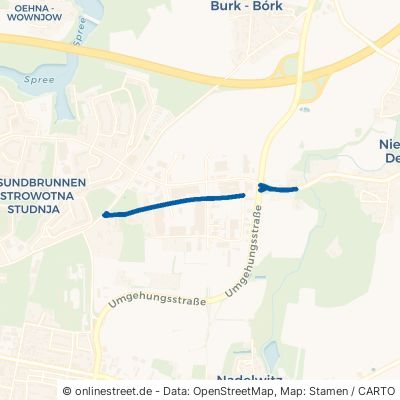 Niederkainaer Straße Bautzen Niederkaina 