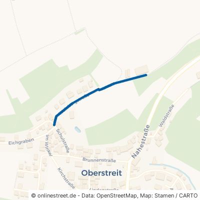 Weinbergstraße Oberstreit 