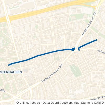 Gemarkenstraße Essen Holsterhausen 