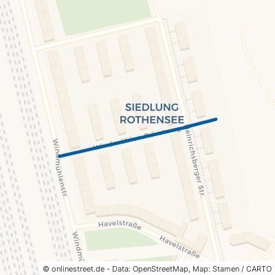 Windmühlen-Privatweg Magdeburg Rothensee 