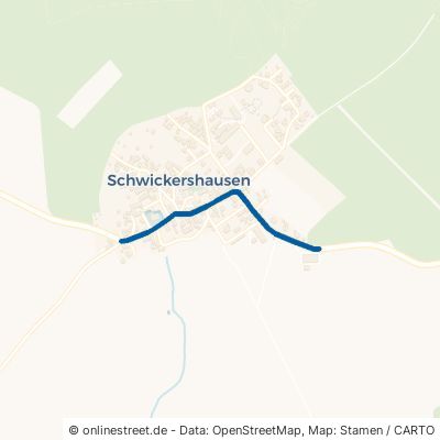 Alte Weinstraße Grabfeld Schwickershausen 