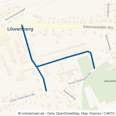 Am Heideweg Löwenberger Land Löwenberg 