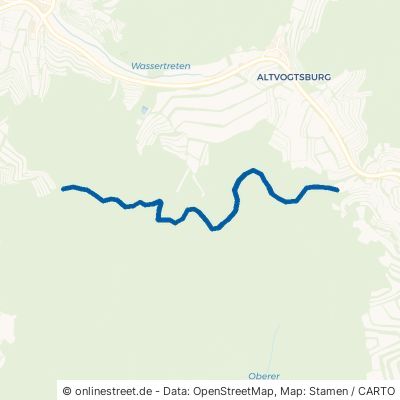Finsterdobelweg Vogtsburg im Kaiserstuhl Bickensohl 