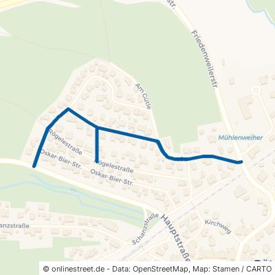 Ganterstraße Friedenweiler Rötenbach 