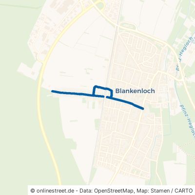 Eggensteiner Straße Stutensee Blankenloch 