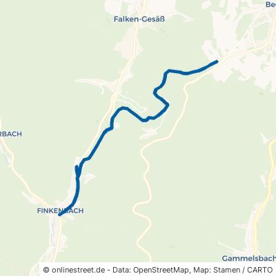Beerfelder Straße Oberzent Falken-Gesäß 