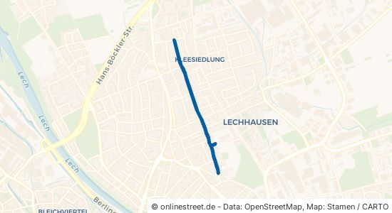 Königsberger Straße Augsburg Lechhausen Lechhausen