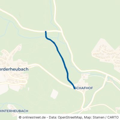 Wiesenweg Heiligkreuzsteinach Vorderheubach 