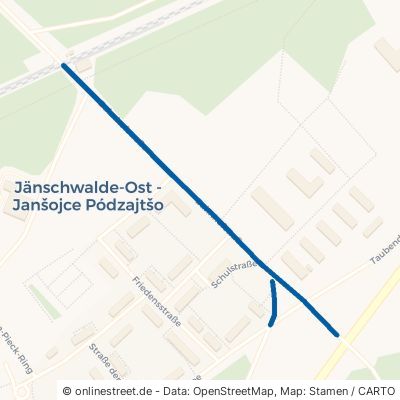 Bahnhofstraße Jänschwalde 