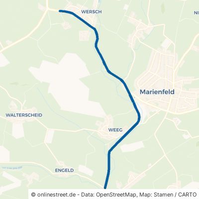 Werschtalstraße Much Marienfeld 