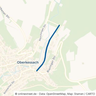 Dammstraße Schöntal Oberkessach 