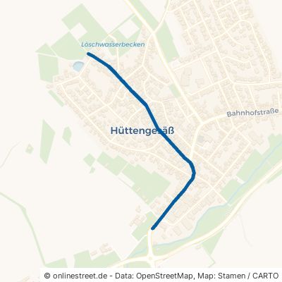 Langstraße Ronneburg Hüttengesäß 