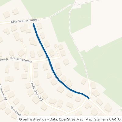 Lachenäckerweg Gernsbach Scheuern 