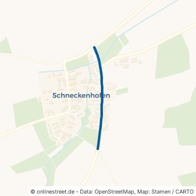 Bürgermeister-Kempfle-Straße Bibertal Schneckenhofen 