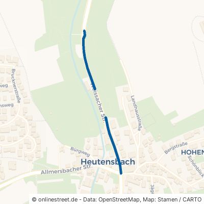Weissacher Straße 71573 Allmersbach im Tal Heutensbach 