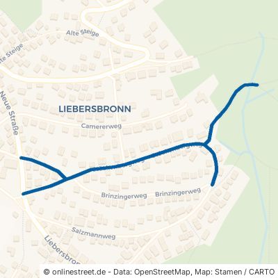 Stöckenbergweg Esslingen am Neckar Liebersbronn 