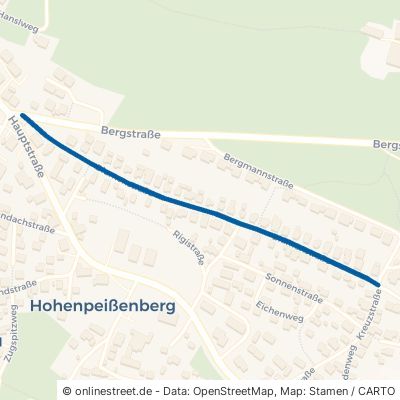 Blumenstraße Hohenpeißenberg 