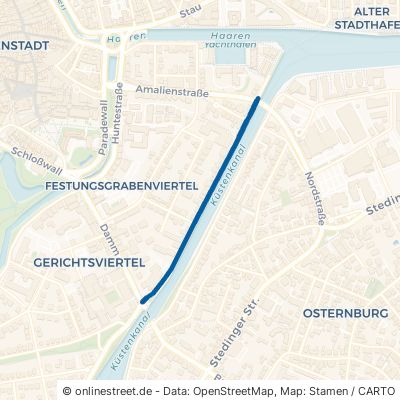 Kanalstraße 26135 Oldenburg Osternburg Gerichtsviertel