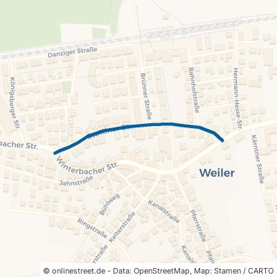 Stettiner Straße Schorndorf Weiler 