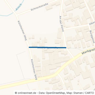Siedlungsstraße Bad Windsheim Lenkersheim 