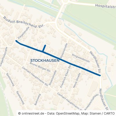 Bruno-Schönlank-Straße Sondershausen Stockhausen 